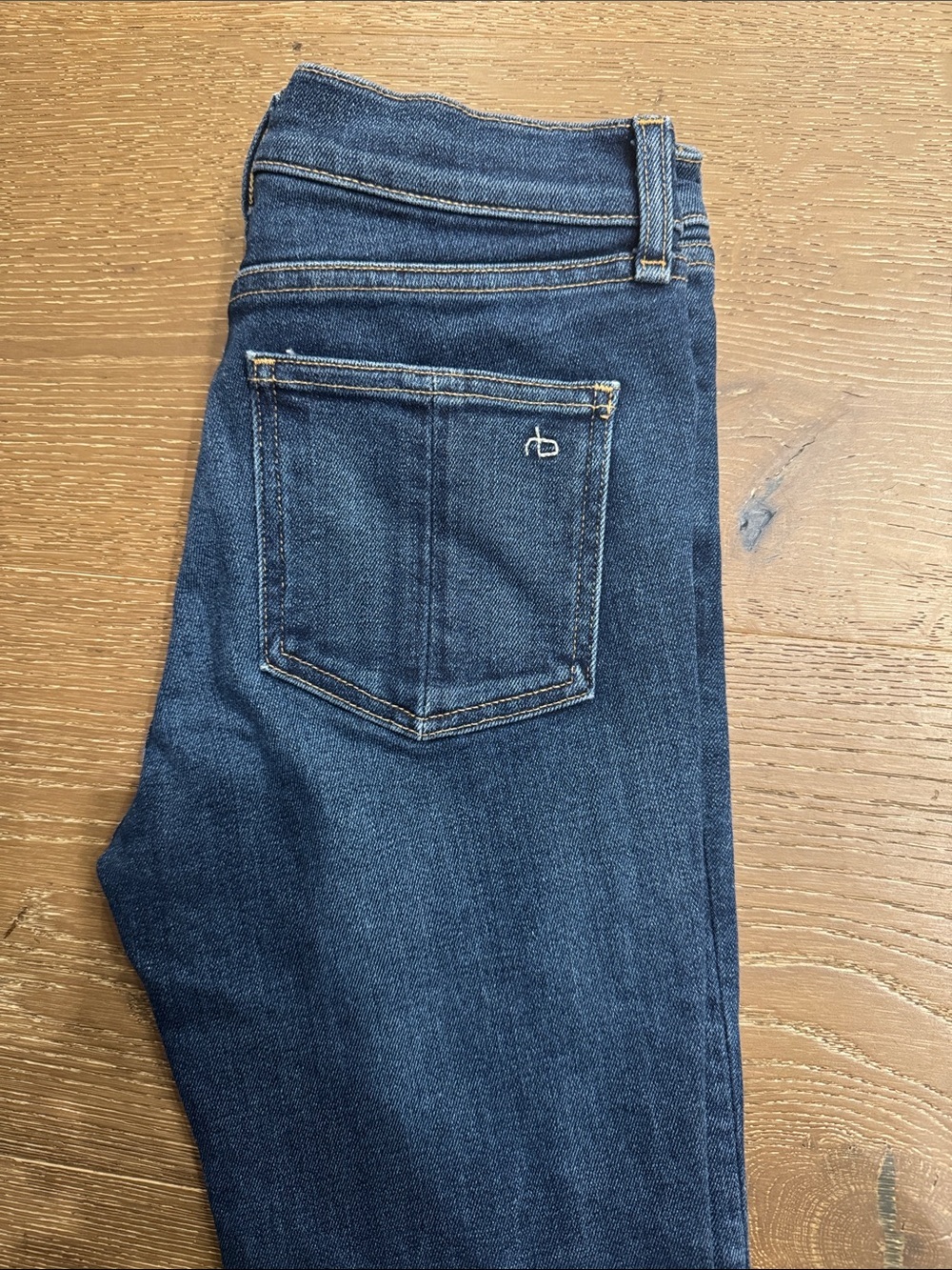 Rag & Bone Jeans Highwater Dark Wash Size 25 Stretch Premium Denim - Picture 5 of 8